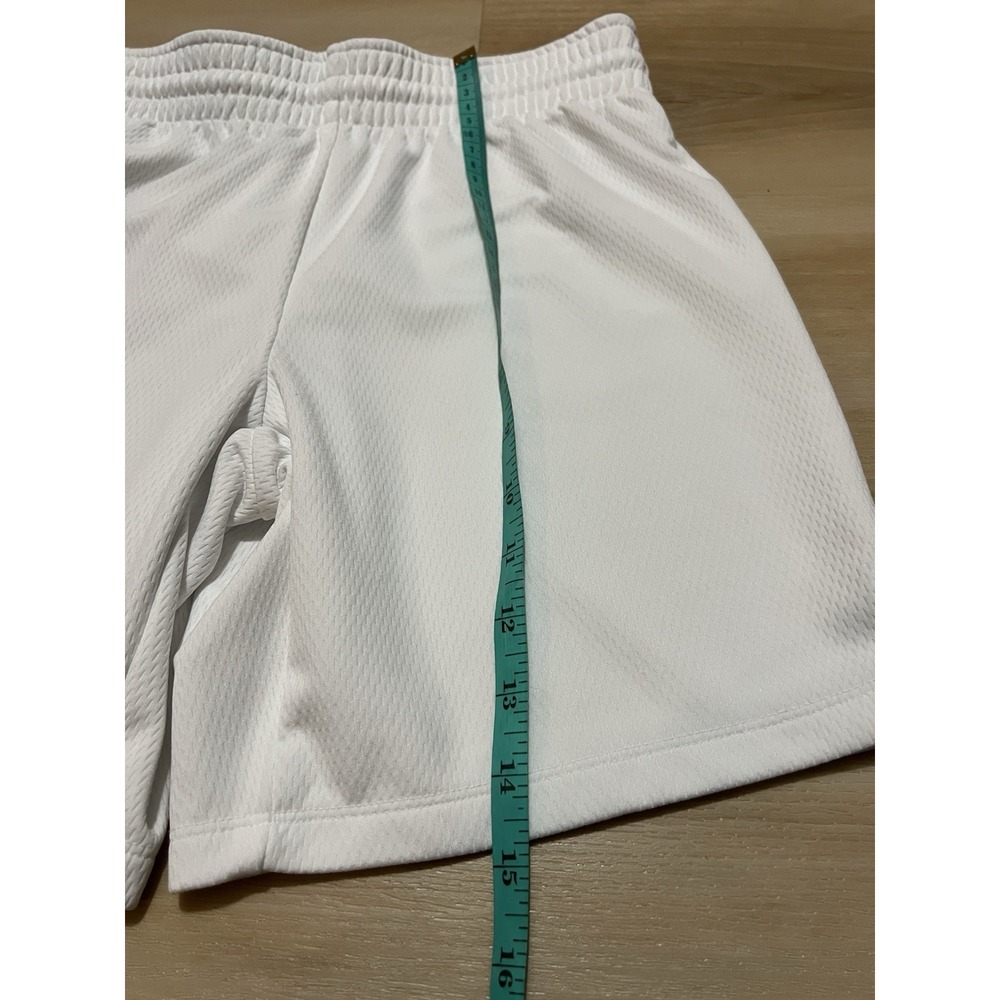 Girls DSG Basketball Shorts White Size Medium Youth Kids Unisex Drawstring - Picture 2 of 6